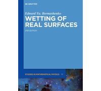 Edward Yu. Bormashenko Wetting of Real Surfaces (Copertina rigida)