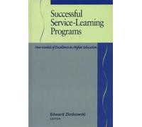 Edward Zlotkowski Successful Service-Learning Programs (Copertina rigida)