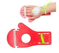 EDWERD Pediatric IV Arm Board per bambini, Stabilizzatore per infusione manuale con cinghia elastica, Splint di supporto per la protezione IV, scheda di fissaggio dell'ago, confezione di 10