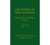 Edwin B. Bronner The Papers of William Penn, Volume 5 (Copertina rigida)