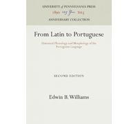 Edwin B. Williams From Latin to Portuguese (Copertina rigida)