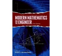 Edwin Beckenbach Modern Mathematics for the Engineer: First Series (Tascabile)
