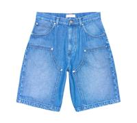 Edwin - Double Knee Worker Short - - Shorts - Uomo - Blu - W36