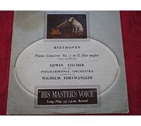 Edwin Fischer - BLP 1063 EDWIN FISCHER Beethoven Piano Concerto 3 10"