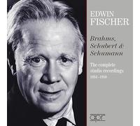 Johannes Brahms Edwin Fischer: The Complete Studio Recordings 1934-1950 (CD)