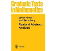 Edwin Hewitt Karl Stromberg Real and Abstract Analysis (Copertina rigida)