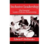 Edwin Hollander Inclusive Leadership (Copertina rigida)
