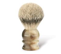 Edwin Jagger Pennello Da Rasatura Tasso Punta Argento Corno M