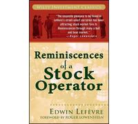 Edwin Lefèvre Reminiscences of a Stock Operator (Tascabile)