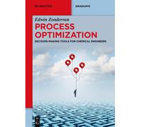 Edwin Zondervan Process Optimization (Tascabile) De Gruyter Textbook