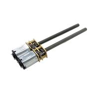 EDXFICDQ 1 pz GA12-N20-M4 * 55 DC 3 V 6 V 12 V Metal Gear Motor con Riduzione Albero Filettato Esteso Motori DC 200 RPM 300 RPM 600 RPM(60_6V)