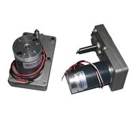 EDXFICDQ 1 pz. Motore Riduttore con Ingranaggi in Metallo Tipo 7 con Albero di inversione e Vite di Comando trapezoidale for 12 V/24 V