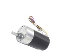 EDXFICDQ 37mm Diametro Cambio Potente Lunga Durata Alta DC12V 24V Motoriduttore Brushless Silenzioso PWM velocità Regolabile JGB37-3650(5-Wire VSP,60RPM_24V)