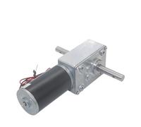 EDXFICDQ 5840-31zy DC 12V Volt Motoriduttore Doppio Albero Lungo 33MM Reverse Gearbox Tutti Ingranaggi in Metallo 12-470RPM velocità del Motore 24V(27 RPM_12V)