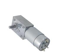 EDXFICDQ A58SW-555 Motore DC con ingranaggio a Vite Senza fine 12-470 Giri/min 12V-24V Albero ad Alta D invertito autobloccante for apparecchiature Automatiche Fai da Te(Motor And Bracket,12RPM_12V)