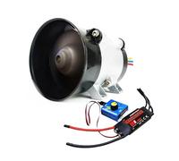 EDXFICDQ Caricabatterie Elettrico for turbina for Auto, Motore trifase brushless Senza Hall con Controller Driver compressore DC12V 40A
