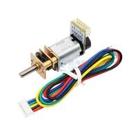 EDXFICDQ CHF-GM12-N20VA DC 6V 12V 7PPR Encoder Motore Riduttore Spazzola di Carbone Motore Riduttore DC Popolare(12V 440rpm i50)