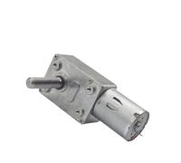 EDXFICDQ JGY-370 Albero Filettato M8 Lunghezza 33mm Motoriduttore a Vite Senza fine DC 6V 12V 24V Riduttore di velocità da 6 Giri/min a 210 Giri/min PWM Controller avanti Indietro(67RPM_12V)