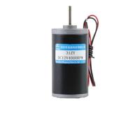 EDXFICDQ Motore Elettrico 6V 12V 24V 30W DC ad Alta velocità 31ZY con velocità Regolabile CW CCW con Spazzola di Carbone(24V 3500RPM)