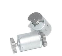 EDXFICDQ Motore Vibrante a Ventola a Doppio ASSE monoasse RK-370 Motore vibratore DC 6V 3000RPM 12V 6000RPM 24V Piccolo Motore massaggiatore(Dual Vibration,8500_12V)