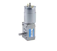 EDXFICDQ Motoriduttore a Vite Senza fine DC 12V 25W 24V 30W Albero Singolo 5840-555 Micromotore CW CCW a velocità Regolabile a Bassa velocità(12RPM,12V Only Motor)