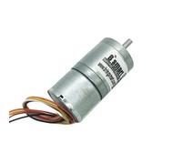 EDXFICDQ Motoriduttore DC Senza spazzole JGA25-2418 a Lunga Durata 12V 24V ad Alta velocità 8.5-1977RPM Reversibile a Basso Rumore for macchinina Giocattolo(12V 453rpm)