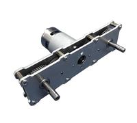 EDXFICDQ Riduttore del Cambio 775 Motore 95/190 Giri/min Doppio Albero Rapporto di riduzione della Coppia Elevata 1:42 DC12/24V Trattore for Automobili for Bicicletta(24V 190rpm)