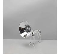 EDXTNKQC Art Ornamento Scultura Figurina - Home Decoration Scultura, Sculturas Moderna Astratta Di Cane, Statua Creativa Di Cane Animale, Ornamenti Per L'ingresso Del Soggiorno Con Canes Trombetta(B)