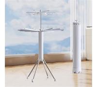 EDXTNKQC Stendibiancheria A Treppiede Con 16 Pali, Capacità Di Carico Di 50 Kg/110 Libbre, Stendibiancheria A Doppio Strato, Stendibiancheria Portatile Pieghevole Per Interni