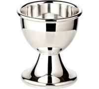 EDZARD Bicchiere per Uova Classo, Altezza 5 cm, Altamente Placcato in Argento