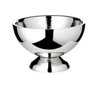 EDZARD Cadiz - Raffreddatore da spumante alto 21 cm, diametro 32 cm, in acciaio inox, finemente martellato, a doppia parete