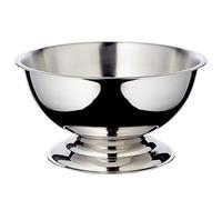 EDZARD Cara - Raffreddatore per champagne (Ø 40 cm, grande) in acciaio inox, per 5 bottiglie, per vino, spumante e cubetti di ghiaccio