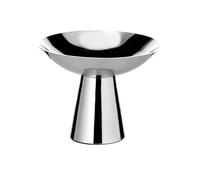 EDZARD Ciotola Malibu Ø 13,5 cm H 11 cm, in acciaio inox lucidato a specchio, decorazione scultorea