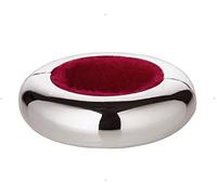 EDZARD - Magnete per catturare gocce da 5 cm di diametro, con elegante placcatura in argento, composto da 2 metà con chiusura magnetica