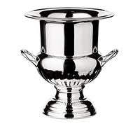 Edzard Secchiello per Bottiglia Queen Anne con Manico, Altamente Placcato in Argento, Diametro 23 cm, Altezza 26 cm