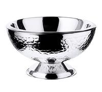 EDZARD Secchiello per champagne Capri (Ø 43 cm, H 24 cm), acciaio inox a doppia parete, decorato, per 6 bottiglie - glacette grande, spumantiera, portabottiglie, ristorazione