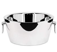 Edzard Secchiello per Champagne Ontario, Acciaio pregiato, a Doppie pareti, Ø 38 cm, Altezza 18 cm, Secchiello Perfetto per Vino, Spumante, Minimo 8 Ore di Isolamento