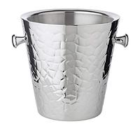 Edzard Secchiello per Spumante Capri/Secchiello per Bottiglia, Acciaio pregiato, Altezza 23 cm, ø 22 cm
