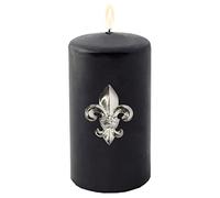 EDZARD Set di 4 Spilla per candele a forma Giglio, altezza 6,5 cm