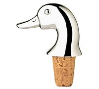 Edzard Tappo per Bottiglia Anatra, Argento pregiato Placcato e antiossidante, Altezza 8cm