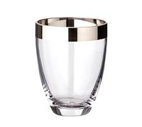 EDZARD vaso Charlotte, vetro di platino, altezza 16 cm, diametro 12 cm