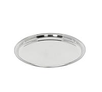 Edzard vassoio da portata Pipe argento placcato, rotondo, diametro 22 cm