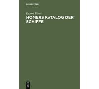 Edzard Visser Homers Katalog der Schiffe (Copertina rigida)