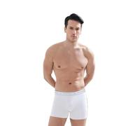 EE ESSENZA 6 Boxer Uomo - 95% Cotone 5% Elastan, Morbidezza e vestibilità cod. ES3102(Bianco,L)