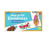 eeBoo: Animal Parade Head to Toe Dominoes Develops Matching and Concentration Skills Perfect for Ages 3 and up Stimulates Learning in a F