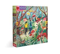 eeBoo- eeBoo's And Love Hike in The Woods 1000 Piece Square Adult Jigsaw Puzzle Passeggiata nel Bosco Cartone Riciclato Pezzi, PZTHKW