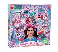 eeBoo- Frida Kahlo Puzzle, Multicolore, PZTVLV