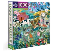 eeBoo - Giardino Puzzle Adulto 1000 pezzi - Il bocage Inglese, PZTEHG