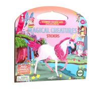 eeBoo: Magical Creatures - Libro di adesivi luccicanti, oltre 200 adesivi scinti