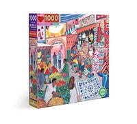 eeBoo Marrakesh Piece, 1 EA 1000 pezzi in cartone riciclato per adulti, puzzle sulla città di Marrakech, Multicolore, PZTMRH
